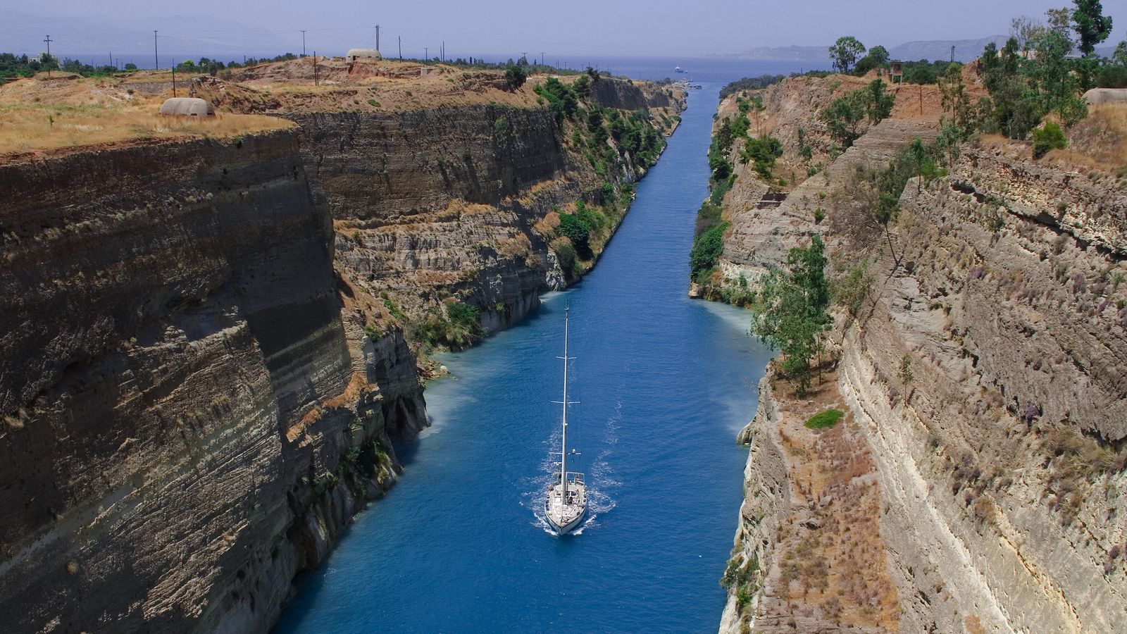 Ionian to Aegean via the Corinth Canal: A Delivery Route